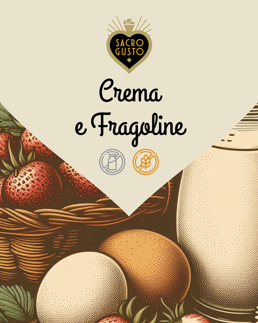 Sacro Gusto - Crema e fragoline