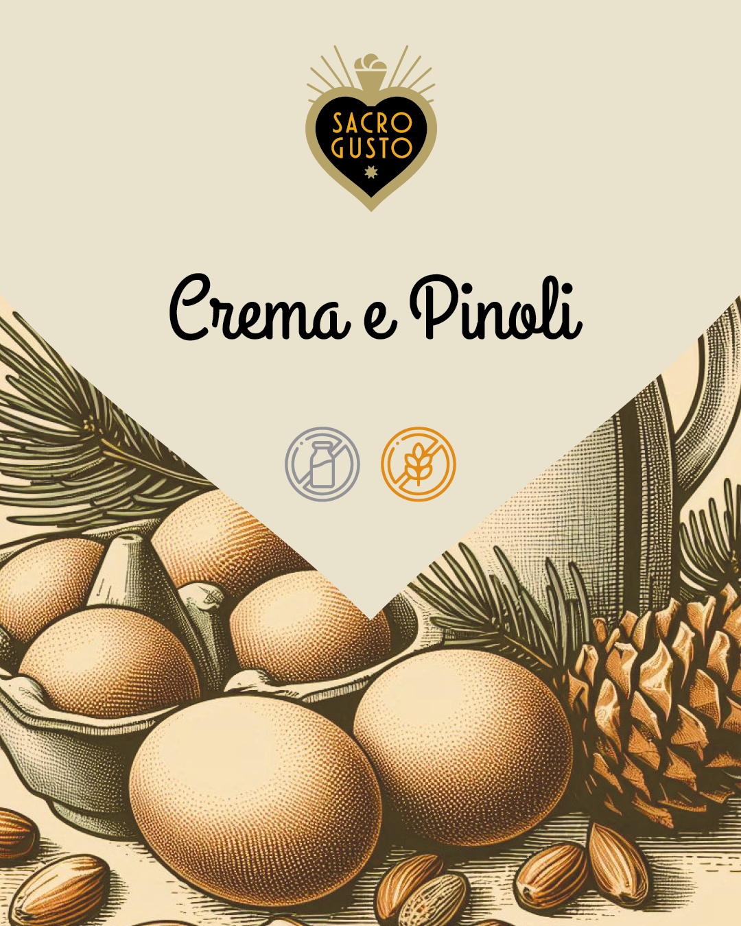 Sacro Gusto - Crema e pinoli