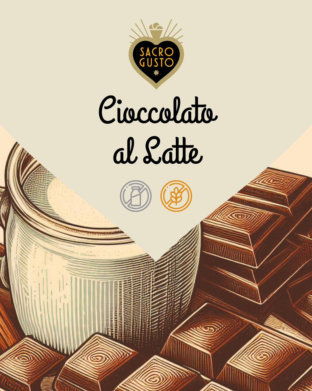 Sacro Gusto - Cioccolato al latte