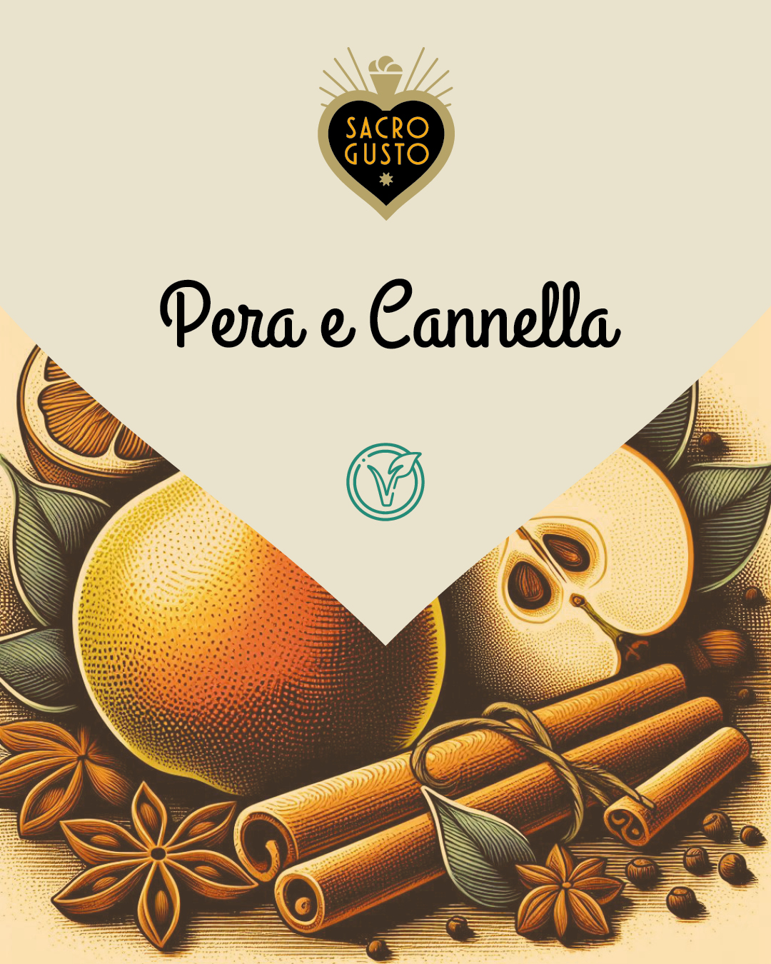 Sacro Gusto - Pera e cannella